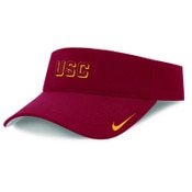 USC Trojans Nike Cardinal Block Ace Practice Visor